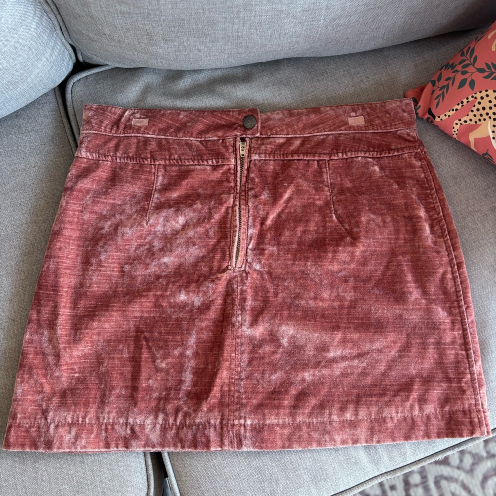 ✨Free People✨perfect fall mini skirt with zipper pockets💖 - Picture 5 of 10